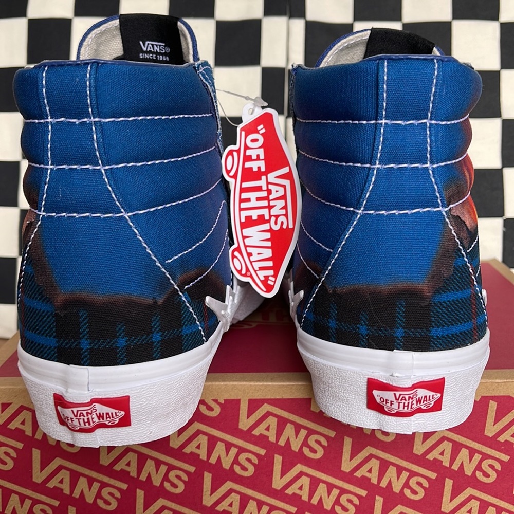 Vans Sk8-Hi Bolt Big Reveal Closet Navy/White Men’s sneakers - Picture 14 of 16